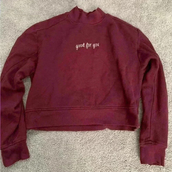 Forever 21 Maroon Turtleneck - Picture 1 of 2
